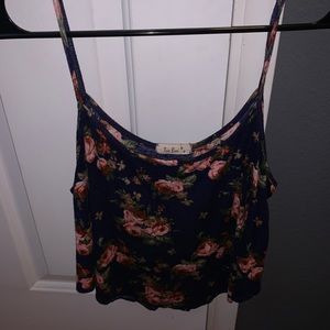 Floral spaghetti strap!